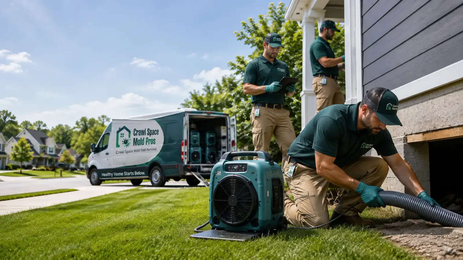 Crawl Space Mold Removal in Santa Rosa, CA